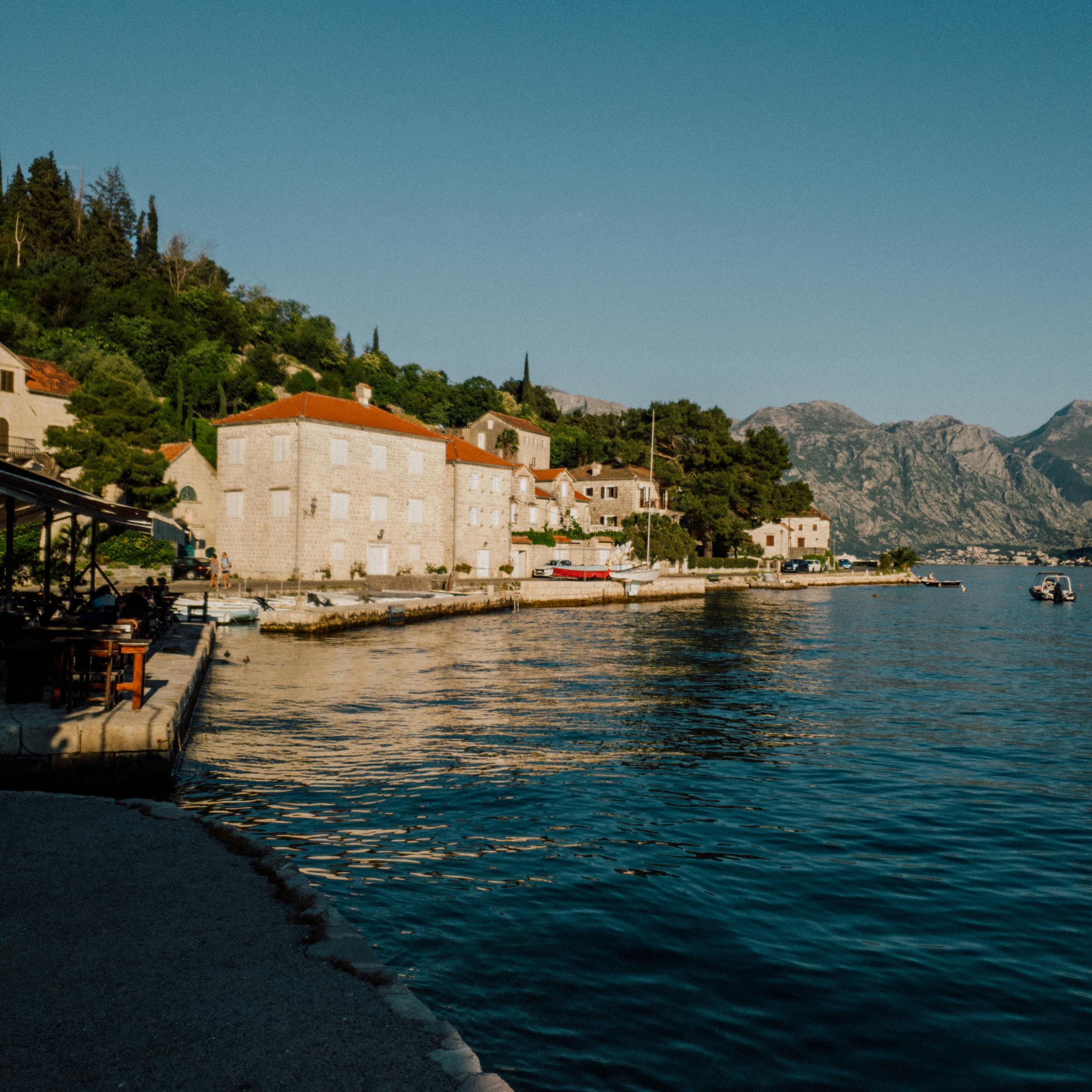 Croatian island ferry route with turquoise coves and sunlit stone towns